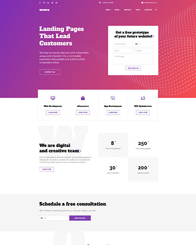 Web Design WordPress Theme - SecretLab